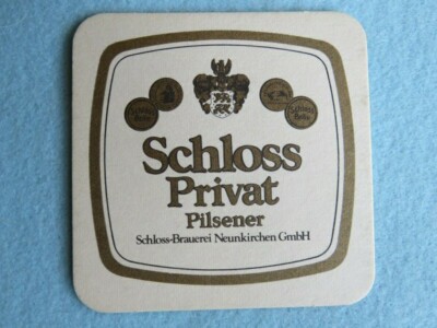 Beer Brewery COASTER ~ Königsbacher Schloss Privat Pilsener ~ Koblenz, Germany 