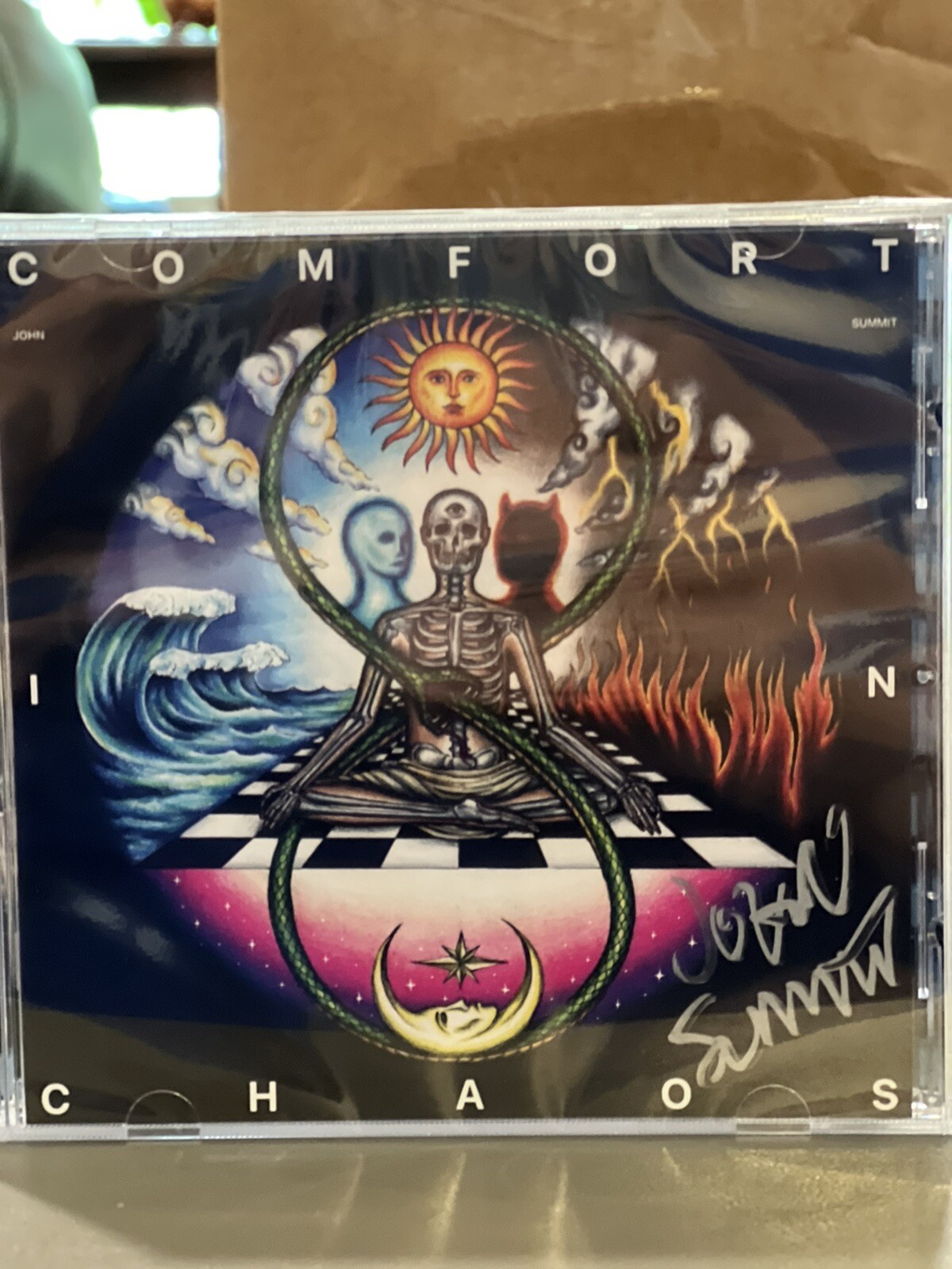 JOHN SUMMIT Comfort in Chaos Signed CD Autographed Sold Out Limited