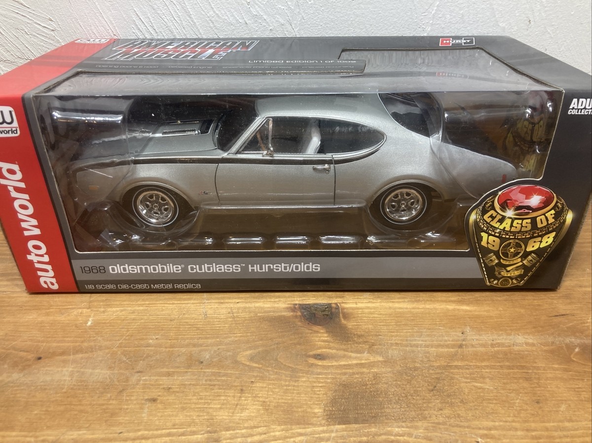 Chrer The Horsiest American 1/18スケール Auto World American Muscle 1968 Oldsmobile Cutlass Hurst/Olds 1/18
