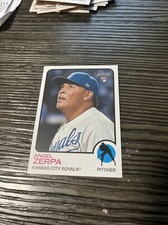 2022 Topps Heritage High Number Angel Zerpa RC #650 Kansas City Royals Rookie