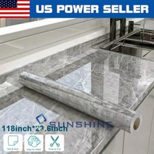 Marble Contact Paper Roll Self Adhesive Peel Stick Wallpaper Kitchen Countertop