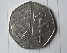 commonwealth games glasgow 2014 50p coin