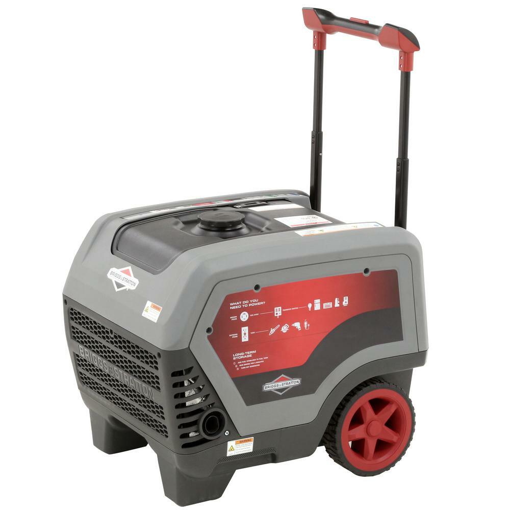 Briggs & Stratton 6,500-W Quiet Portable RV Ready Gas Powered Inverter Generator