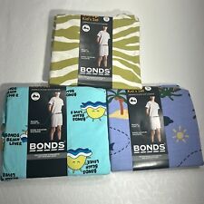 Bonds Two Piece Sleep Set Unisex Kids Multicolor Relaxed Fit Size 10 Lot Of 3