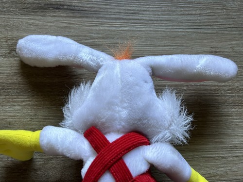 Vintage 1987 Who Framed Roger Rabbit Disney Amblin Poseable Ears Stuffed Plush - Picture 4 of 13