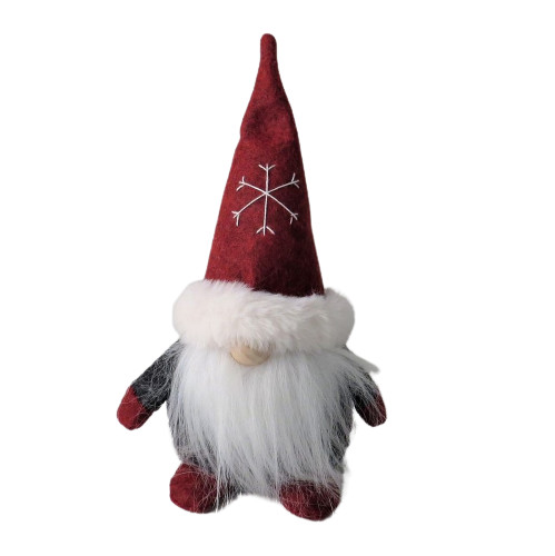 Small (20cm) Grey & Red Gonk by Giftware Trading