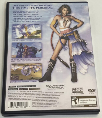 Final Fantasy X-2 - Playstation 2 PS2 Game - Complete & Tested