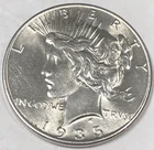 1935 PEACE " UNC/AUGRADE🔥"BETTER DATE/MINT, LUSTER, HIGH POINTS, LOW MINTAGE✅