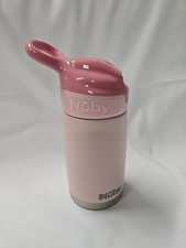 Nuby Thirsty Kids No Spill Flip-It Reflex Stainless Steel Travel Cup