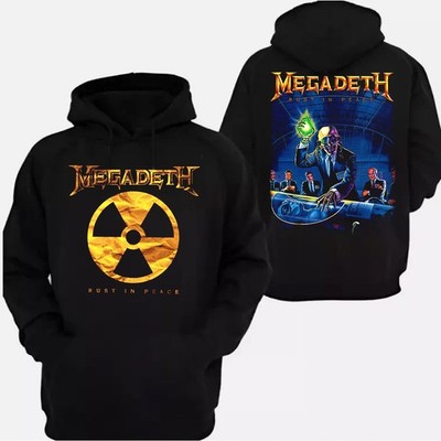 Popular Megadeth Rust in Peace Hoodie Concert Unisex S-235XL Shirt 15D240