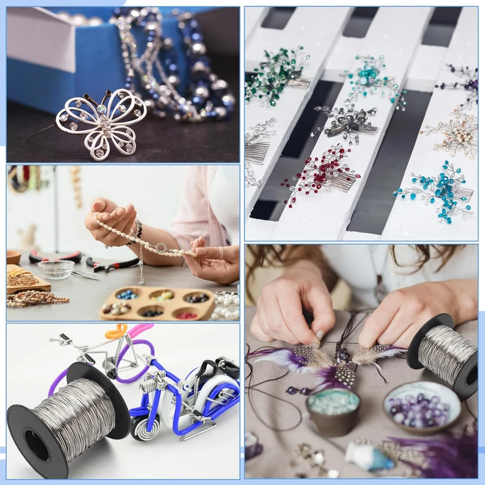 Alambre de acero inoxidable calibre 200 pies 20 para jardinería, electrocultura Foto 4 de 4