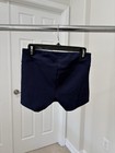 Mizuno Women’s Volleyball Shorts Womens Large Navy Blue Athletic Athleisure