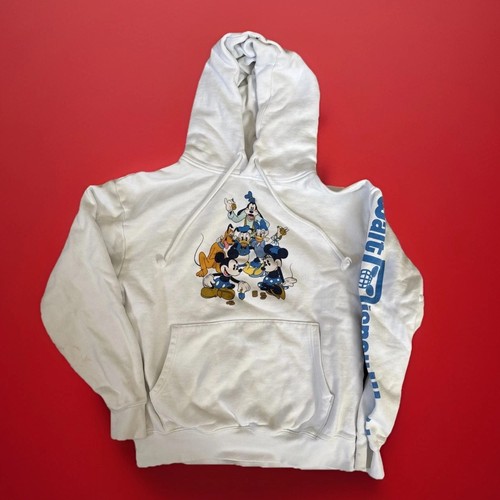 Disney Hanukkah Holiday Christmas Pullover Hoodie Mickey & Friends XS