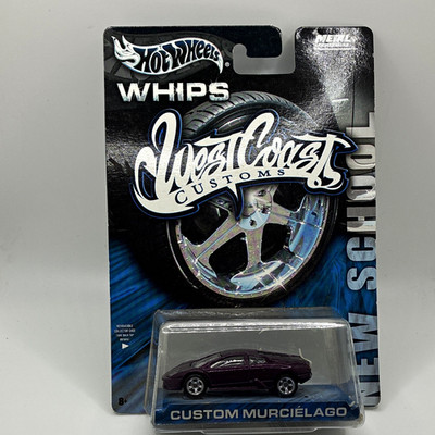 Hot Wheels West Coast Customs Lamborghini Murciélago 1:64 Purple Diecast (495)