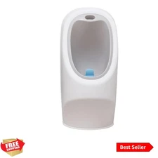 My Real Training Urinal - Freestanding - With Life-Like Flush Button and Soun...