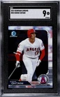 2019 Bowman Chrome Shohei Ohtani Second Year #50 SGC 9 | Los Angeles Dodgers