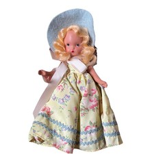 nancy ann storybook dolls bisque vintage antique Mistress Mary Quite Contrary 5”