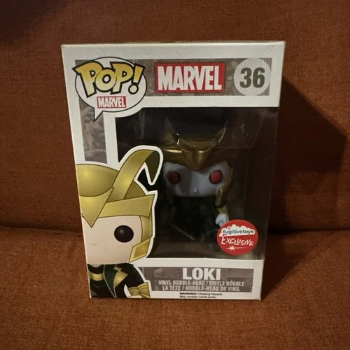 Funko Pop! Marvel - Loki (Frost Giant) (Frost / Frozen) - FugitiveExclusive) #36