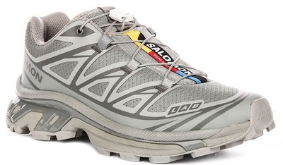 Salomon XT-6 Fast Lacing Hike Inspired Mens Sneaker Grey US 7 - 14