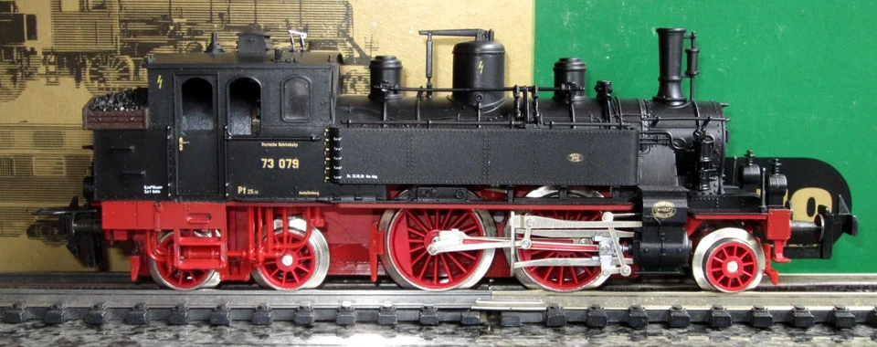 Trix EXPRESS 2236 DR-Dampflok BR 73,  unbespielt, OVP, TOp - Bild 4 von 4