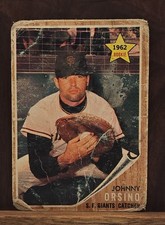1962 Topps - John Orsino #377 (RC)