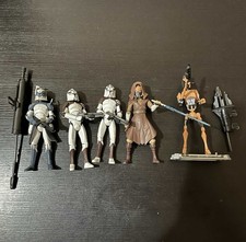 Star Wars The Clone Wars Ambush At Abregado And Commander Wolffe Lot! (Read Desc