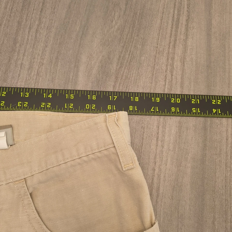 Bill's Khakis Pants Men's 36x32 Beige Khaki Linen Lightweight Preppy USA Made - Image 2 of 4