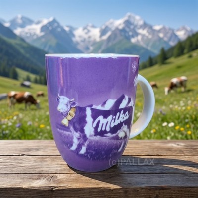 MILKA COLLECTIBLE CUP TASSIMO COFFEE CUP 300 ML CARLSBAD PORCELAIN