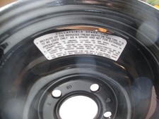 1970 1971 Cuda Challenger Space Saver Spare Rim Mopar E-body Oe K29 Date 1970 1971 Cuda Challenger Space Saver Spare Rim Mopar E-body Oe K29 Date