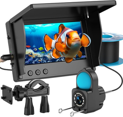 #ad #ad Underwater Fishing Camera 4.3in Screen Portable Fish Finder Camera Underwater $45.99