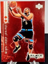 SHAREEF ABDUR RAHEEM 1998-99 NM/MT  UPPER DECK BLACK DIAMOND 1803/3000 #87 LOOK