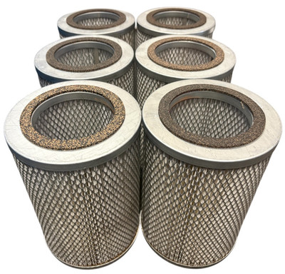 LOT OF 6~Solberg 850 Replacement Filters/Paper Filter Elements: 2 Micron Rating