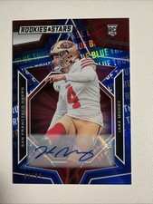 2023 Panini Rookies & Stars - Rookie Signatures Jake Moody Blue /99 #146 (RC)