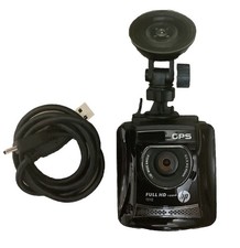 HP F310 Full HD 1080P Wide Angle GPS Car Camcorder With Mount  USB Cord- Black