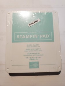 Stampin' Up Ink Pad - BRAND NEW - Pool Party