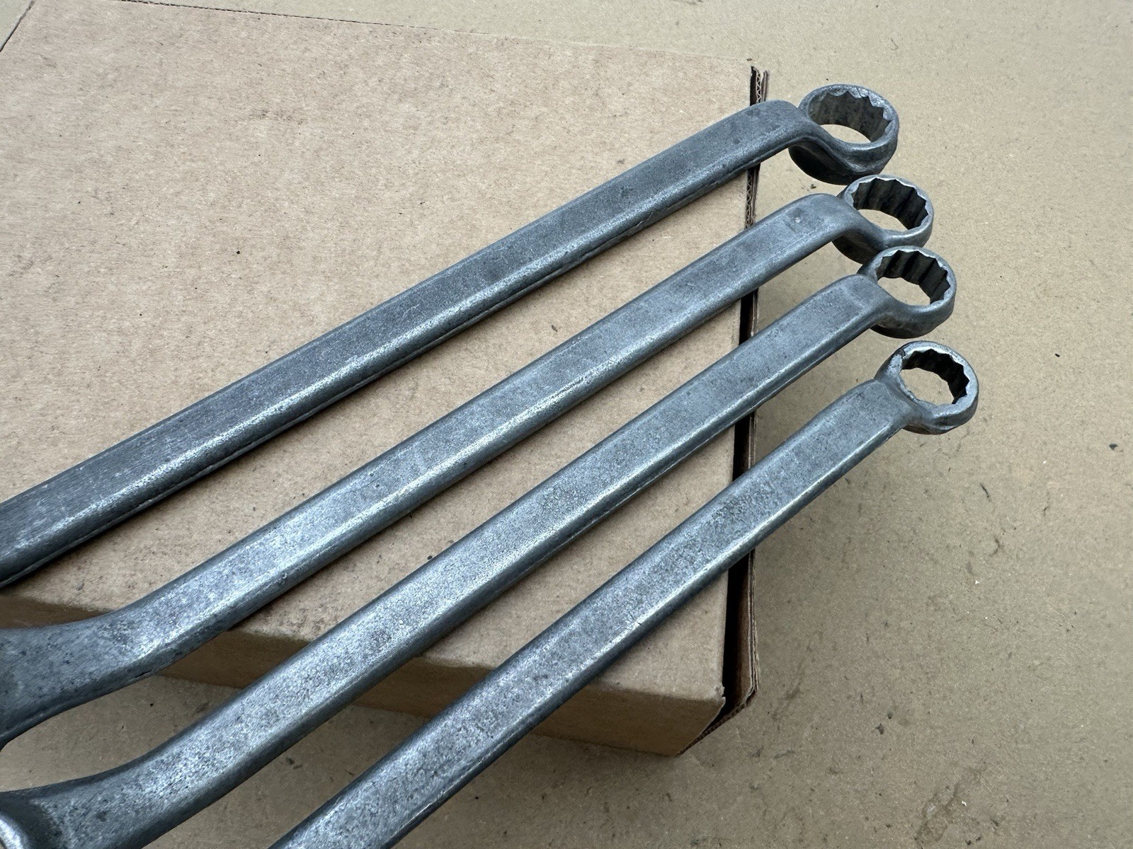 4pc PROTO CHALLENGER TOOLs METRIC OFFSET BOX END WRENCH Set 12 Pt USA 14-20 22mm