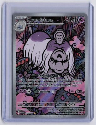 Houndstone 145/132 Me01: Mega Evolution Holo Illustration Rare