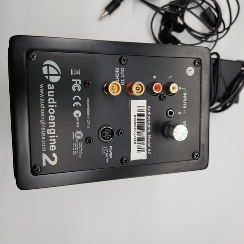 Audioengine A2 Powered Desktop Speakers w/ OEM Power Supply Free Shipping - Picture 4 of 8
