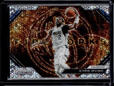 2023-24 Panini Prizm #9 Kyrie Irving Fireworks Prizms Fast Break
