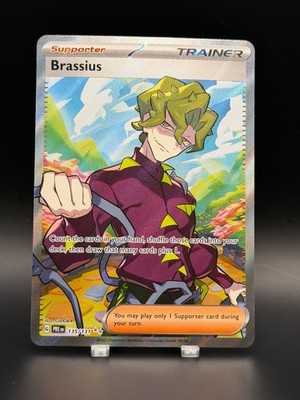 Brassius #135/131 Pokemon 2025 Prismatic Evolutions NM Full Art