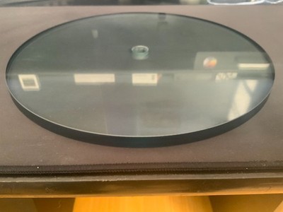 Rega P3 Glass turntable platter.  Sorbothane mat no extra charge.