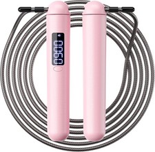 Smart Jump Rope with Counter - Adjustable High Speed Skipping Rope for Adults, L