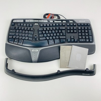 Microsoft Natural Ergonomic Keyboard 4000 v1.0 QWERTZ Tastatur USB Getestet #2