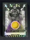 2024-25 Panini Noir LeBron James #BOM-LBJ Box Office Memorabilia Patch /99
