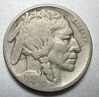 1921-S   BUFFALO NICKEL   NICE DETAIL  KEY DATE  #1806