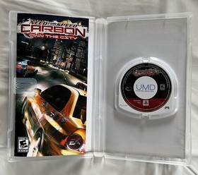 Need for Speed Carbon (PlayStation Portable Psp) CIB Complete Manual Tested