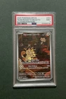 Team Rocket's Meowth 203 Sv10: Destined Rivals Holo PSA 9 DRI-EN TCG Pokemon