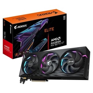 Gigabyte Amd Radeon Rx 9070 Xt Elite 16G Carte graphique 16Gb Gddr6 4096 Volets T