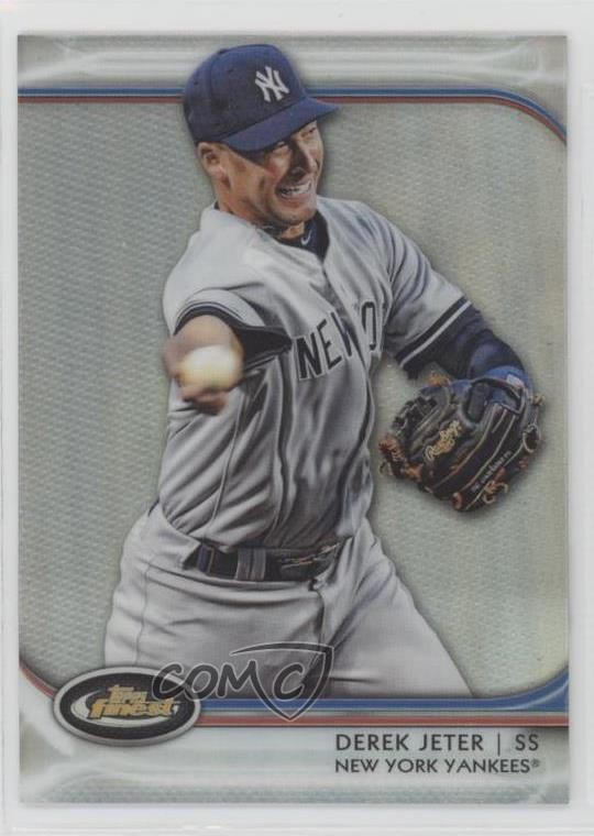2012 Topps Finest Refractor Derek Jeter #5 HOF 7xr