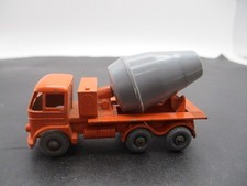 MATCHBOX #26B V-1 FODEN CAMION PER CALCESTRUZZO. MODIFICATO CON TAMBURO GRIGIO/RUOTE IN PLASTICA GRIGIA